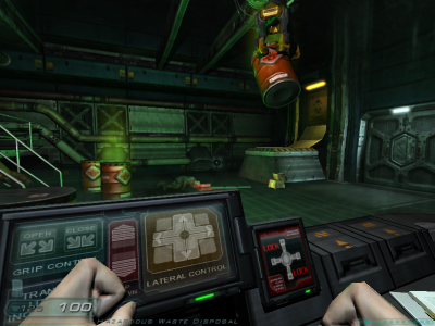 DOOM3 Alpha Labs: controlled within view