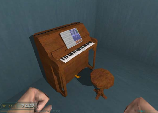 DOOM3: Pianola Mod - not quite QWERTY